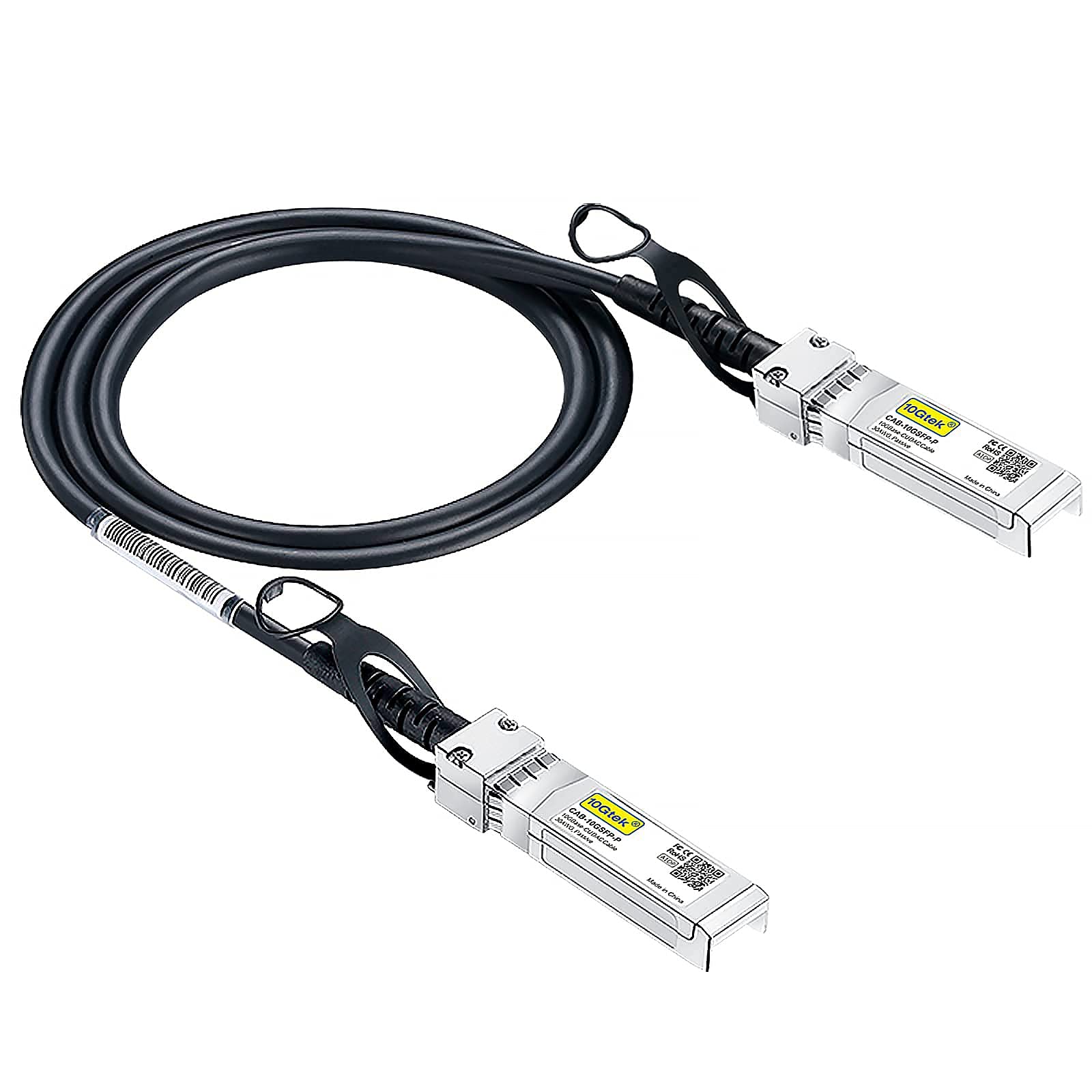 10Gtek 10Gb SFP+ DAC Twinax Cable, Passive, Compatible with Ubiquiti UniFi, 1-Meter(3.3ft)