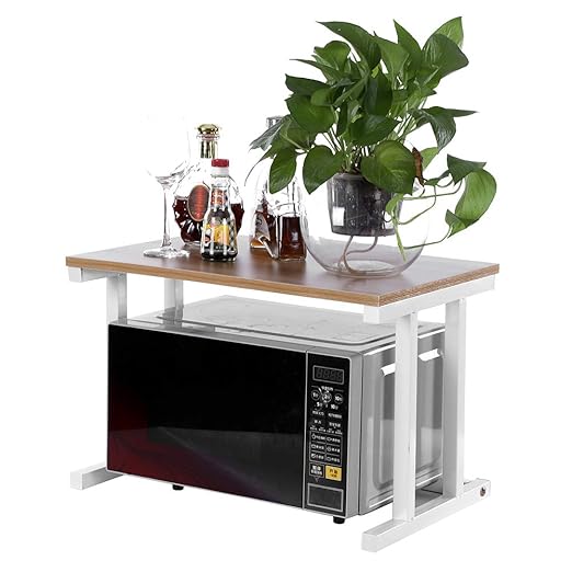 Soporte para microondas, para Estante de Cocina, 2 Capas ...