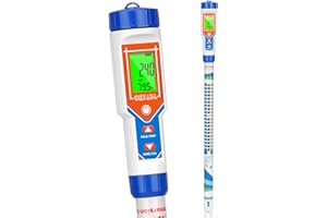 CIZTADA Truncheon Nutrient Meter for Hydroponic Digital Conductivity Tester for Water EC and TDS Meter with EC CF 500ppm 700ppm for Indoor Plant Grow Hydro Reservoir Tank Aeroponic Garden