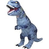 Servllcell Inflatable Dinosaur Costume for Kids/Teens,Halloween Costumes T Rex Blow Up Costumes for Boys Girls,Cosplay