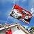 Kevin Harvick Flag 3x5 Busch And Jimmie John's Race Car 2 Sided 2016 NASCAR