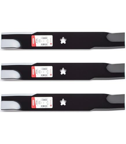 6) Toothed Blades 17-15/16 5pt star Fits Dixon Husqvarna 52 Deck