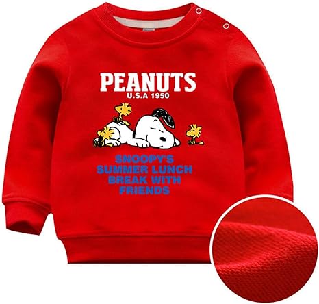 Amazon Co Jp Baoyejia スヌーピー パーカー 子供服 キッズ 長袖 男の子 女の子 ジュニア服 ガールズ スポーツウェア 長袖 ゆったり トップス トレーナー 人気 カジュアル おしゃれ 普段着 通学 通園 子供の日 七五三 登山 春秋 ホーム キッチン