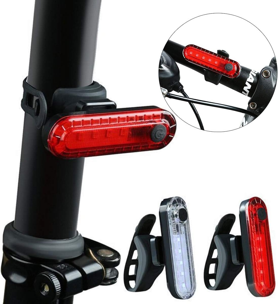 elastic bike lights