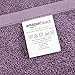 Amazon Basics washcloth for bathroom, 100% Cotton Extra Absorbent , Fast Drying - salon towels - 24-Pack, Petal Pink, Lavender, White, 12 x 12 in
