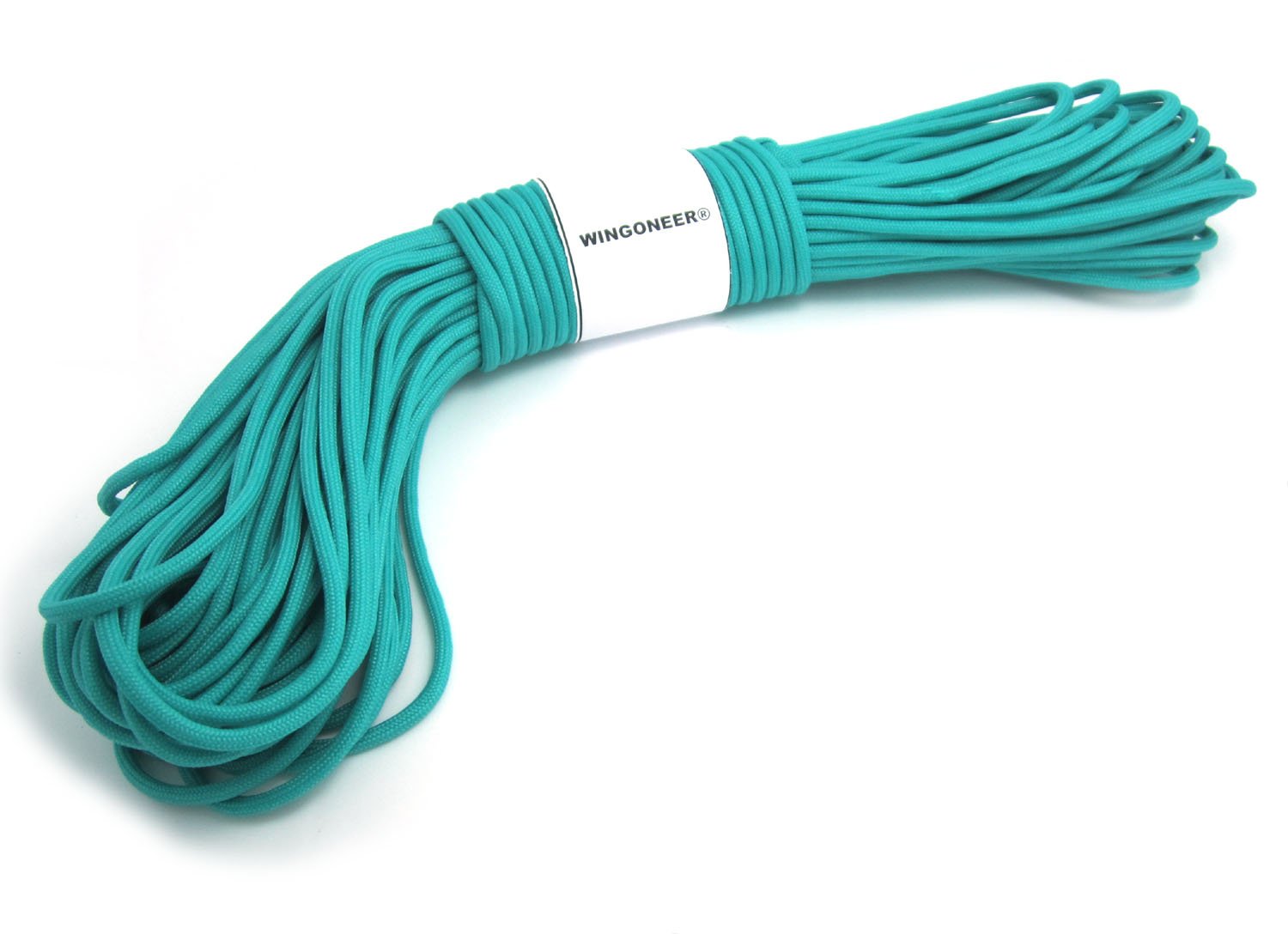 550 Paracord Mil Spec Type III 7 strand parachute cord Lake blue 100 feet