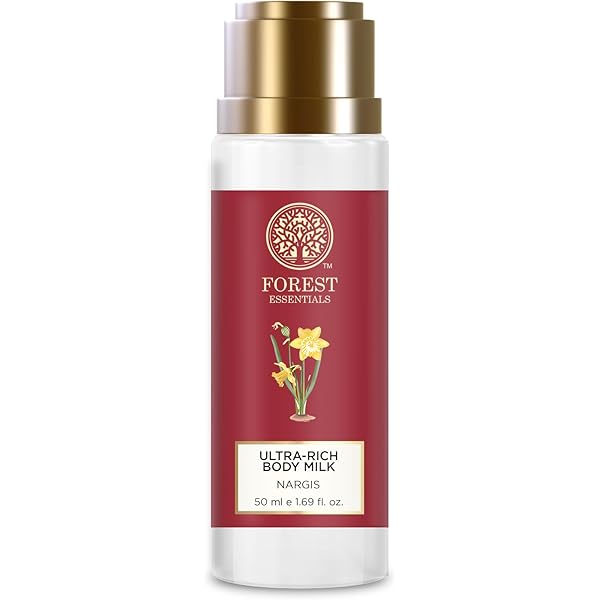 乳液・ミルク Forest essentials Ultra-Rich Body Milk Lime Saffron & Oudh (50ml) – Forest