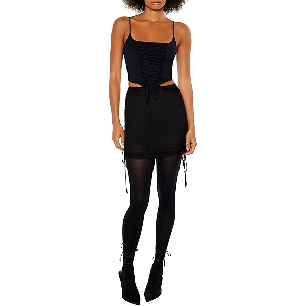 Forever 21 Women's Juniors A-Line Skirt | Black | Juniors Large | Skirts A-Line Skirts | Built-in Shorts