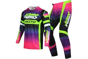 Willbros Youth Moto Gear Set Pant and Jersey Combo for Kids MX Motocross Children Racing Suit Offroad Boys Girls