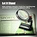 LED Lighted Hands Free Magnifying Glass with Light Stand By Dicfeos- 3X 4.5X Large Handheld Illuminated Magnifier For Reading, Inspection, Soldering, Needlework, Repair, Hobby & Crafts