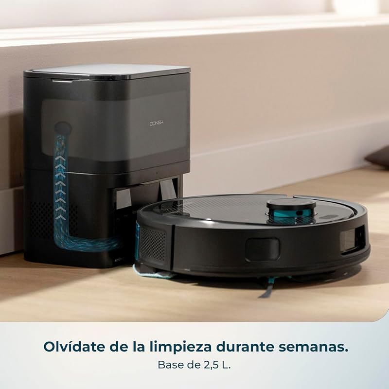 Robot Aspirador y Friegasuelos con IA Conga Y80 X-Treme