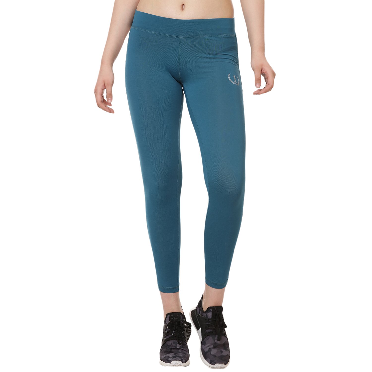 onesport womens sports black tights-onsp54tel