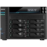 Asustor Lockerstor 8 AS6508T - 8 Bay NAS, 2.1GHz Quad-Core, 2 M.2 NVMe SSD Slot, 10GbE Port, 2.5GbE Port, 8GB RAM DDR4, Enter