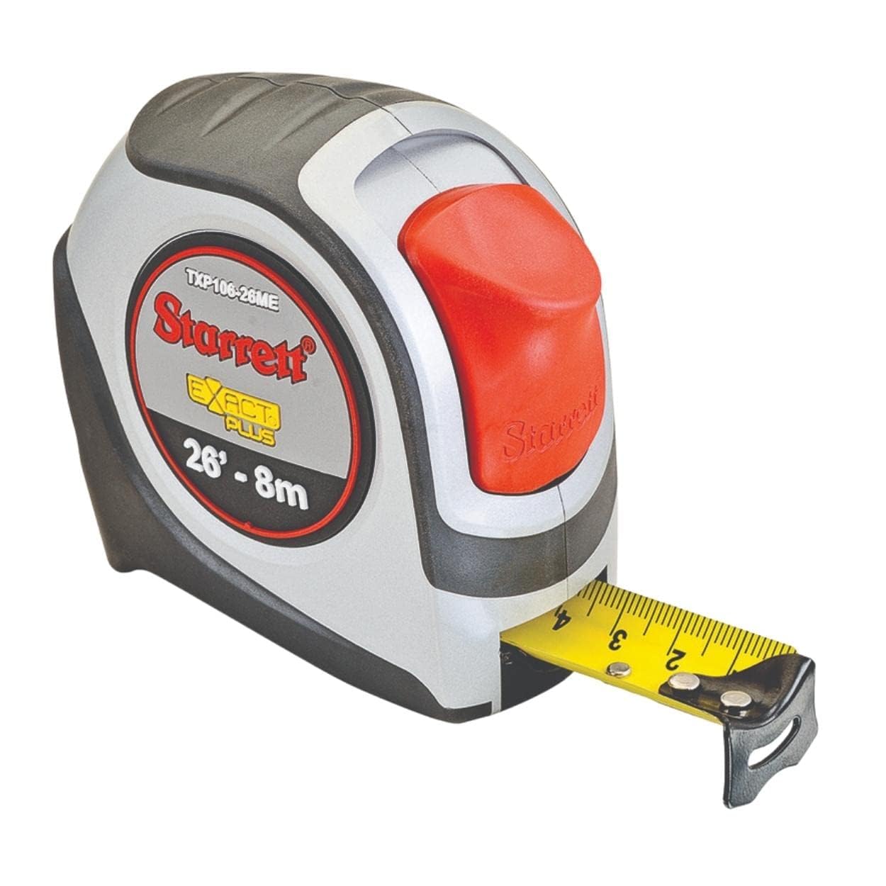 Starrett KTXP106-26ME-N 8m/ 26ft Metric and Imperial Reading Pocket Tape