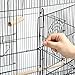 Yaheetech Metal Open Top Rolling Bird Cage for Small Parrots Cockatiels Sun Parakeets Finches Canary Budgies Lovebirds Medium Size Travel Bird Cage