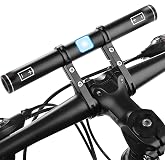 Redcomets USB Rechargeable Bike Handlebar Extender,7.8in Bike Handlebar Extension and Built-in 4000mAh Bike Phone Charger, for Holding Bike Speedometer, Phone Mount Holder and Bike Lights.