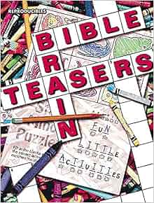 Bible Brain Teasers: Fun Little Activities That Teach Big Bible ...