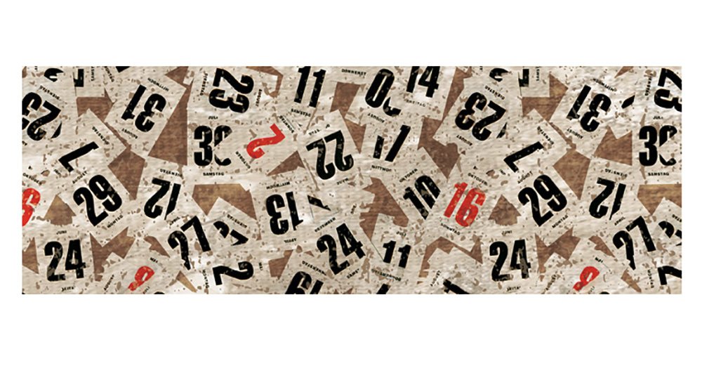 Ursus 127222102 Photo Card-10 Calendar Sheets, Colourful, 300 g/qm, 49,5 x 68 cm