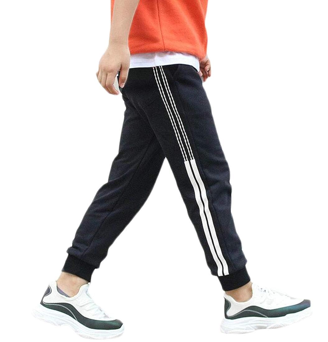 boys slim athletic pants
