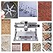 DIY CNC Router Kits 2418 GRBL Control 3 Axis Plastic Acrylic PCB PVC Wood Carving Milling Engraving Machine, XYZ Working Area 240x180x45mm CNC Router Machine By Beauty Star