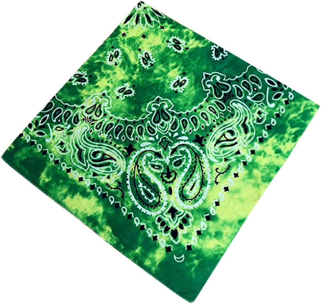 Cowboy Bandanas TieDyed Bandana with Original Paisley