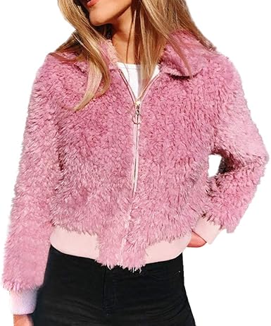 pink short coat