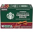 Starbucks Flavored Coffee K-Cup Pods, Cinnamon Dolce, 10 CT (Pack - 1)