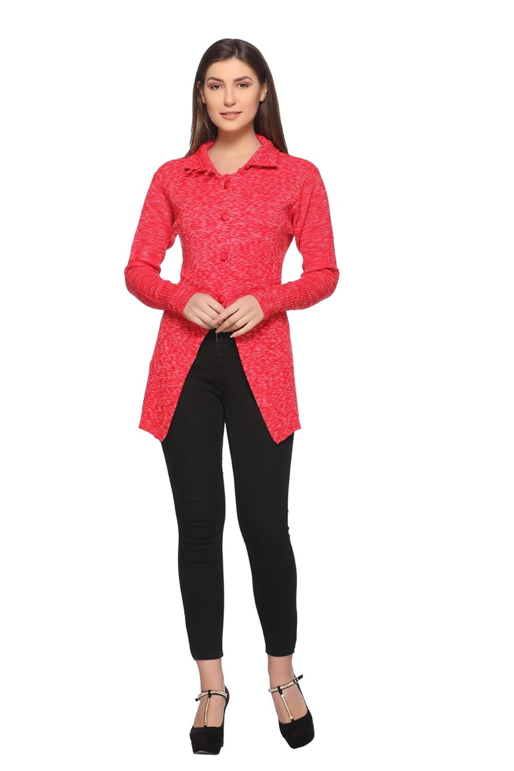 modeve women's long sweater for winter