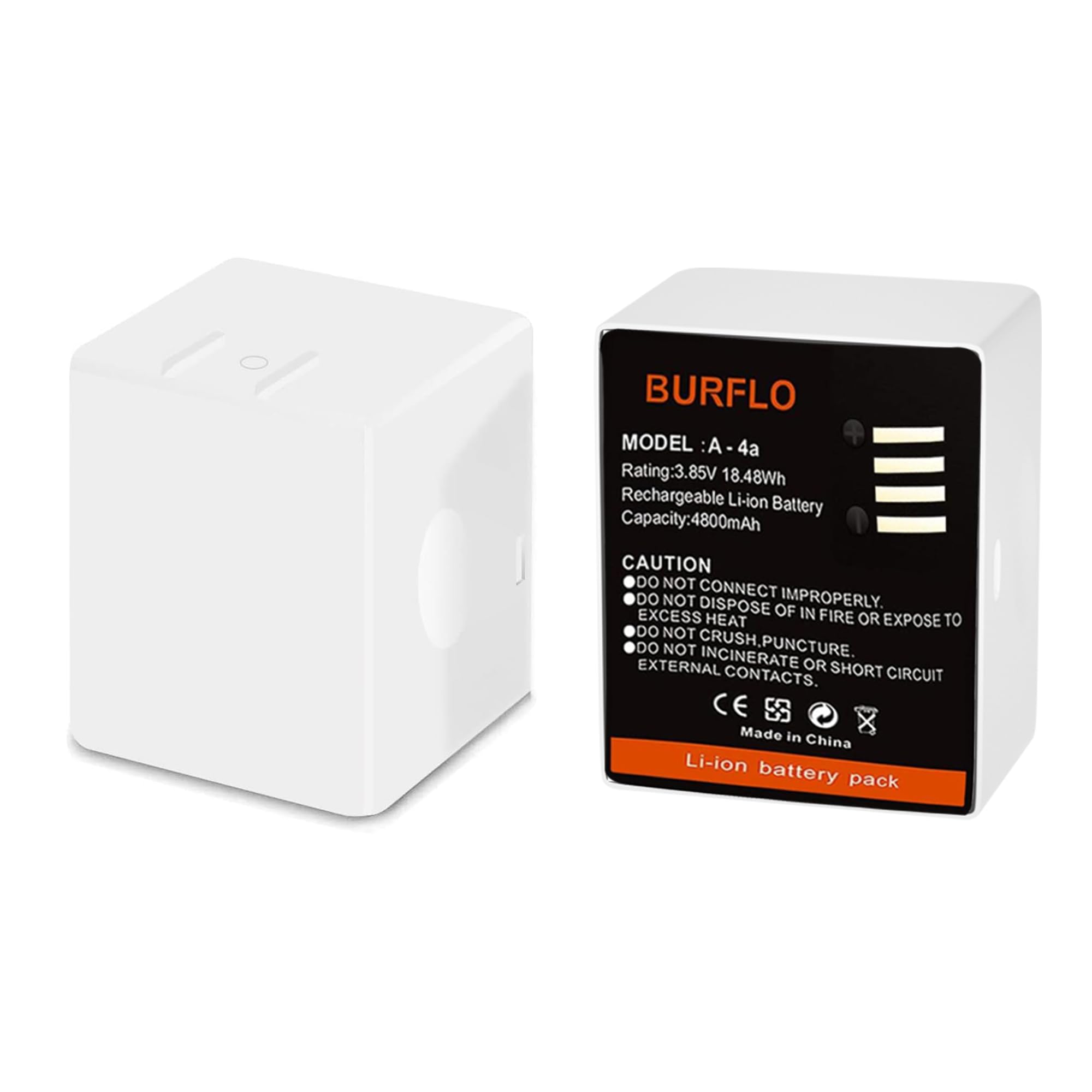 Photo 1 of 2Pack Rechargeable Battery for Arlo Pro 5/5S 2K/Arlo Pro 3/Pro 4/Ultra/Ultra 2 Camera,Model A-4A,?VMA5400 VMC4040 VMC4040P VMC5040 VMS4240P VMS4340P VMS4440P VMS4640P VMC4350B VMC4050P- 308-10069-01