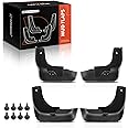 A-Premium Set of 4PCS Mud Flaps Splash Guards Mudguards Mudflaps with Hardware Kits Accessory Compatible with Toyota Avalon 2007-2012 Sedan, Not fit Limited, Front and Rear (Driver & Passenger Sides)