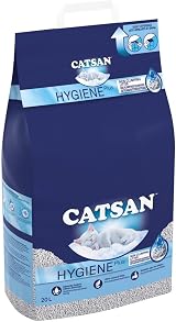 Catsan Hygiene Cat Litter 20L Pack of 4 - Natural Mineral Absorbent view 2