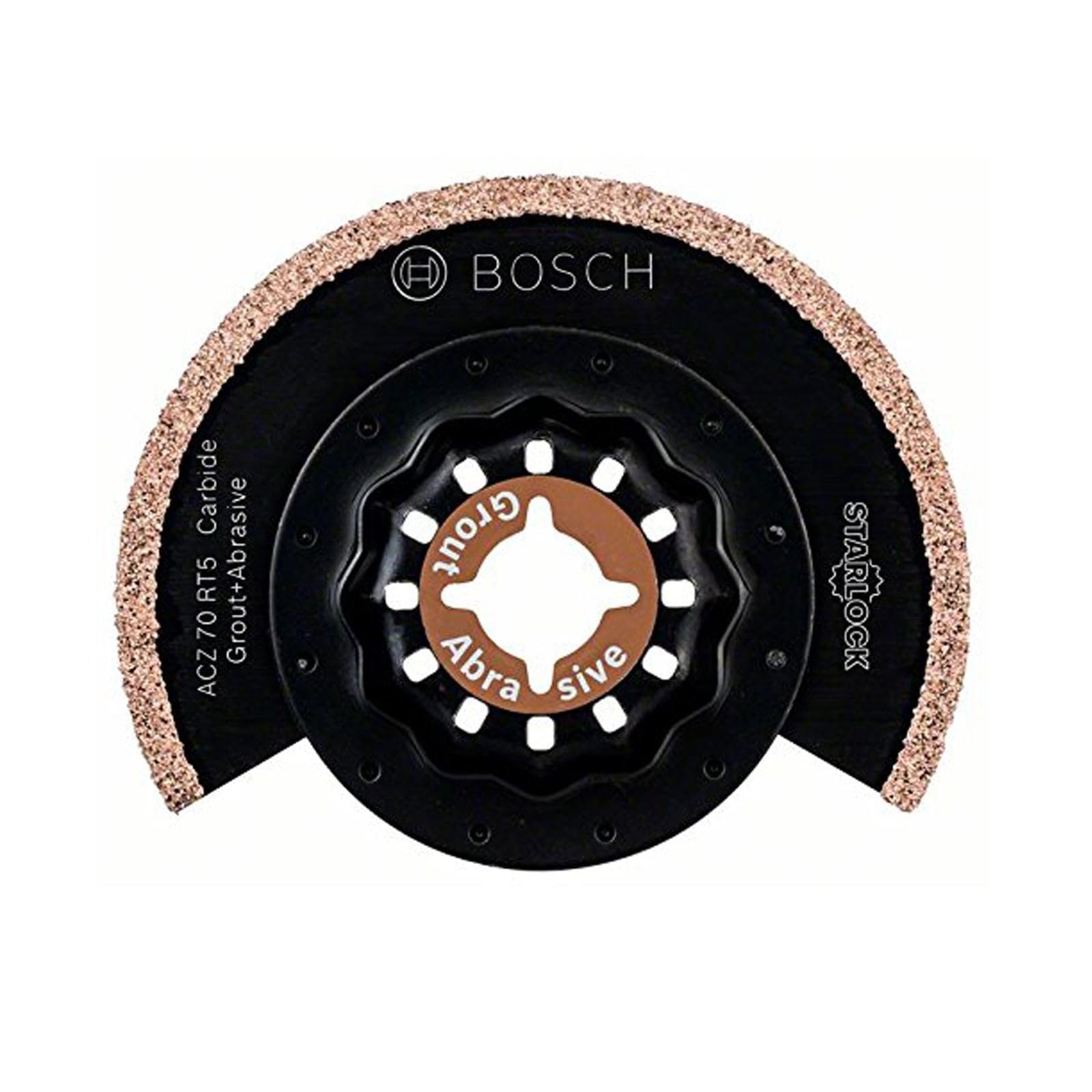 Bosch Starlock ACZ 70 RT5 Carbide-Riff Thin-Kerf Segment Saw Blade for All PMF Multi-Tools