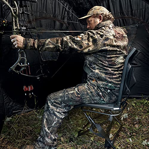 Guide Gear 360º Swivel Hunting Blind Chair, Lightweight, Portable Mesh