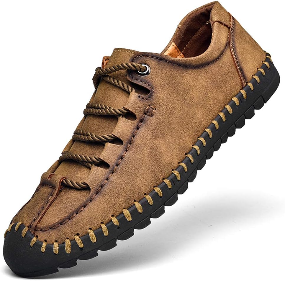 Men's Penny Loafers Breathable Slip On Driving Shoes Wide Casual Comfortable Classic Moccasins Formal Walking