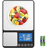 Dual Platform Kitchen Scale, [15kg/33lb-0.01g] Diyife High Precision Food Scale with LCD Display, PCS Counting, Tare, Auto Of
