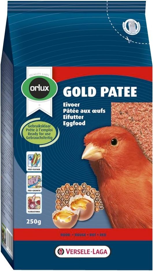 Versele-Laga Orlux Gold Patee Red Canaries 250g.