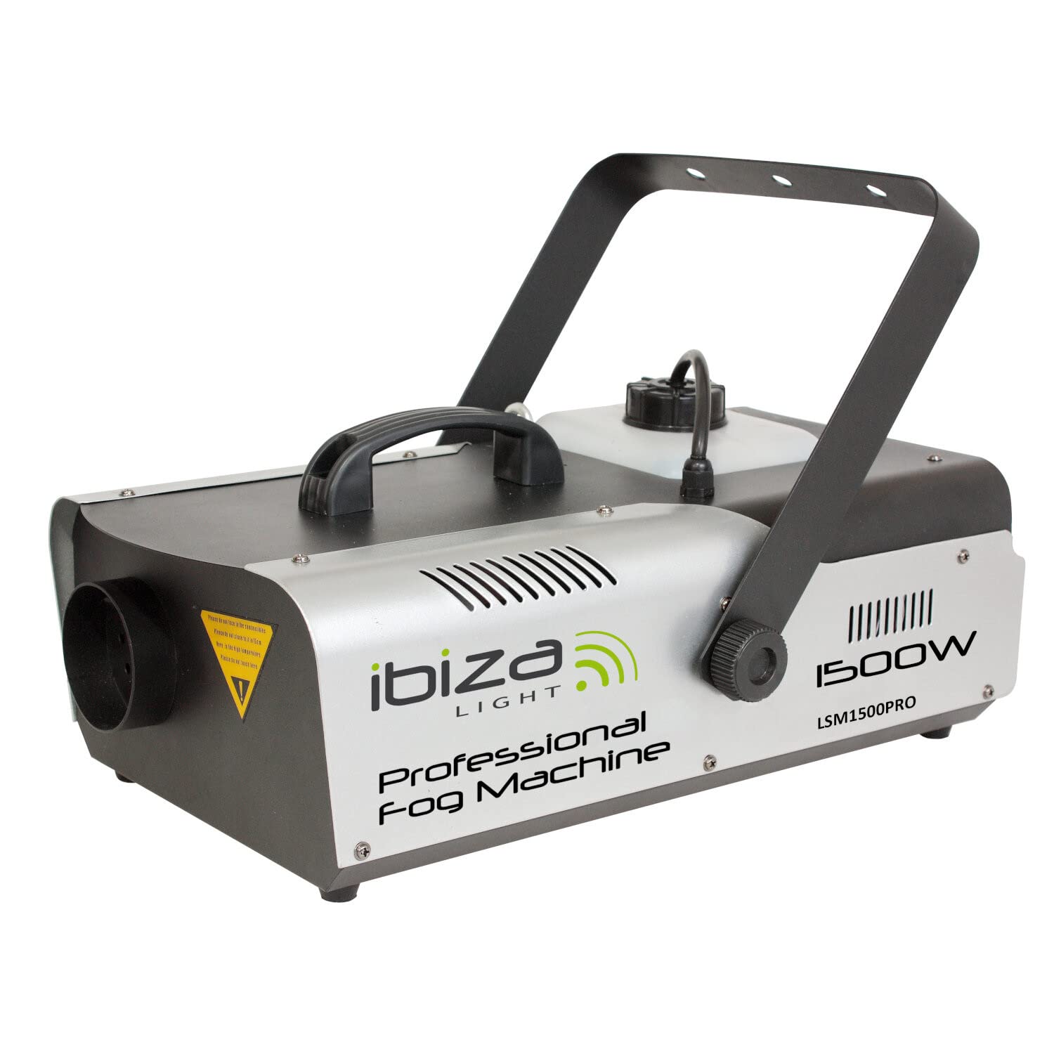 Ibiza - Lsm1500Pro - Machine À Fumée Professionnelle De 1500W Programmable En Dmx Et Télécommande - Noir