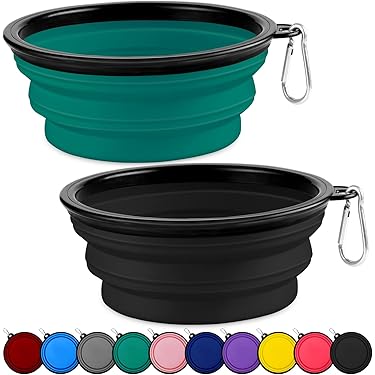 Pet Food Collapsible Dog Water Bowl Amazon Bowls With Stand
