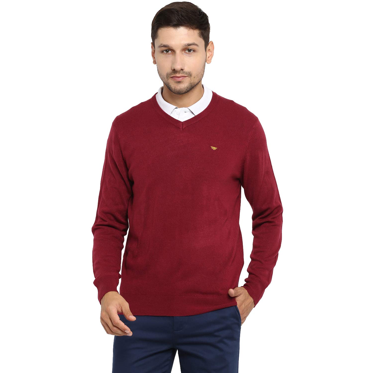 Red tape full sleeve sweater Clearance