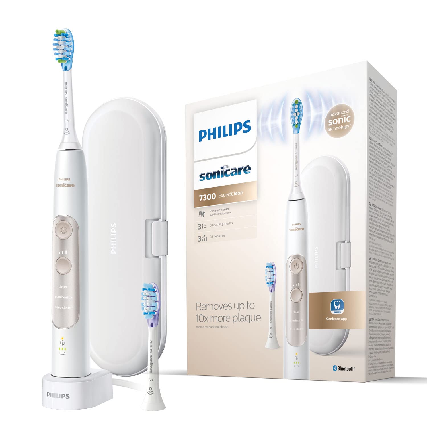 Philips Sonicare ExpertClean 7300 Electric Toothbrush - Outdated Product