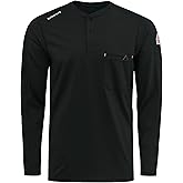 Bulwark FR Men's Flame Resistant Flex Knit Henley