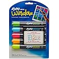 Expo Neon Dry Erase Marker, Bullet Tip, Assorted, 5 per Set