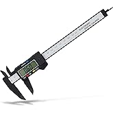 Digital Caliper, Adoric 0-6" Calipers Measuring Tool - Electronic Micrometer Caliper with Large LCD Screen, Auto-Off Feature,