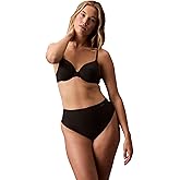 Calvin Klein womens Shapewear Stay-put Mesh High-waist Thong Panty