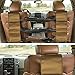 GVN Car Concealed Seat Back Gun Rack To Hold 3 Rifles For Rifle Hunting Fits Most Sedans SUVs Pickup Mini Vans Jeeps In Pair Tan