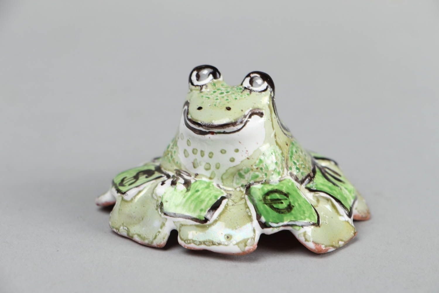 Ceramic Frog Figurine Amazon.co.uk Kitchen & Home