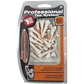Pride PTS 1 1/2" Evolution Tees - 30 Pack - White
