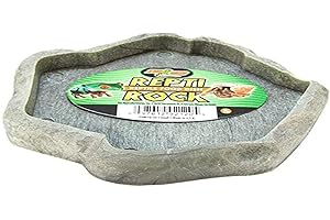 Zoo Med Laboratories SZMFD20 Repti-Rock Food Dish, Small