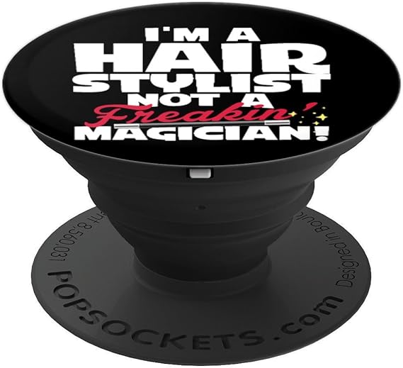 Amazon Com Hair Stylist Not Magician Funny Cosmetology