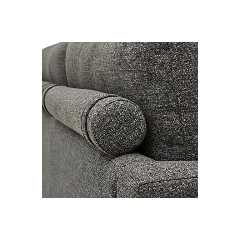 Amazon Brand Rivet Cove MidCentury Modern Tufted Sofa with Tapered